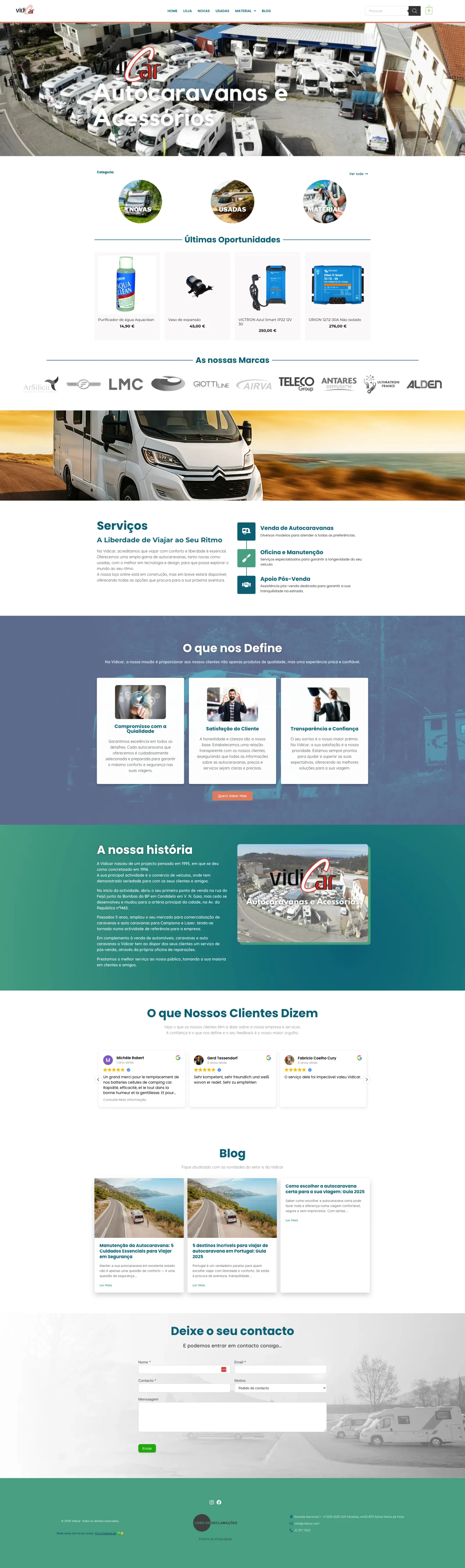 Website Vidicar
